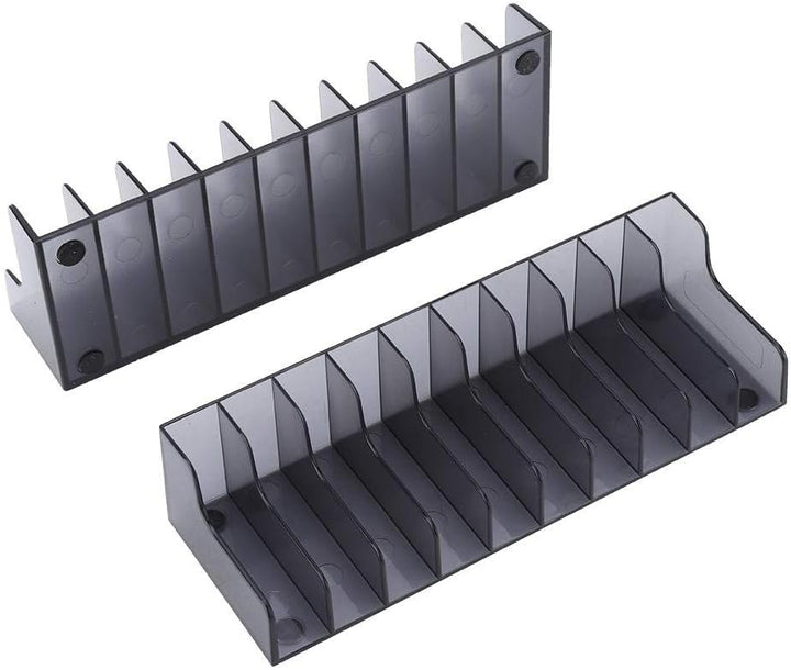 Lazmin 2 PCS Game Card Speicher Ständer, CD DVD Speicher Rack Halter Mount Disk Ständer Halter PS4 /
