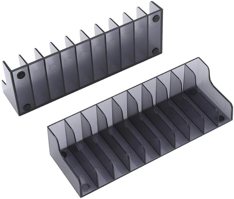 Lazmin 2 PCS Game Card Speicher Ständer, CD DVD Speicher Rack Halter Mount Disk Ständer Halter PS4 /