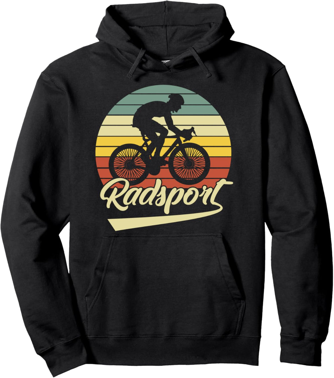 Radsport Rennrad Fahrrad Retro Pullover Hoodie