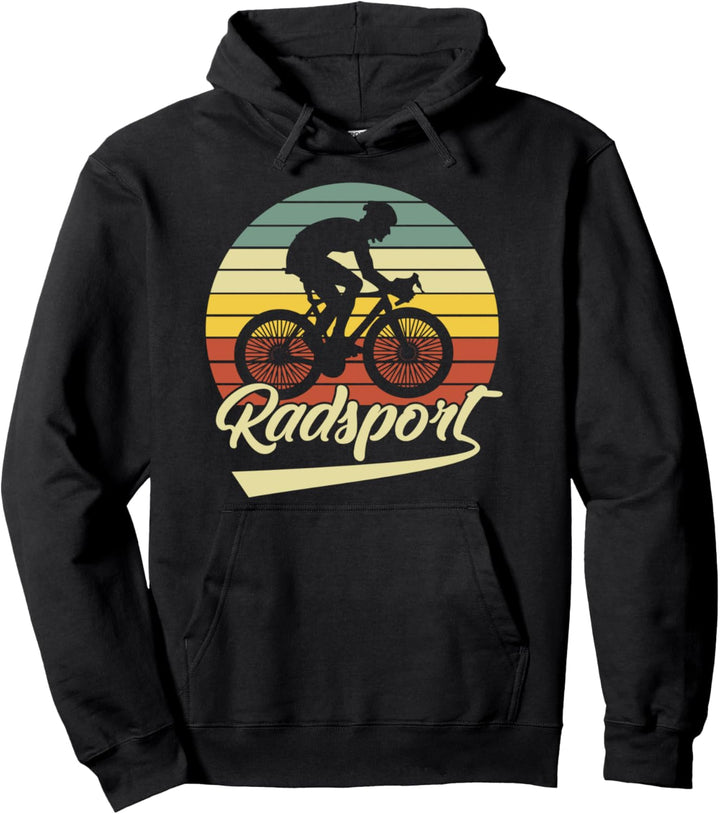 Radsport Rennrad Fahrrad Retro Pullover Hoodie