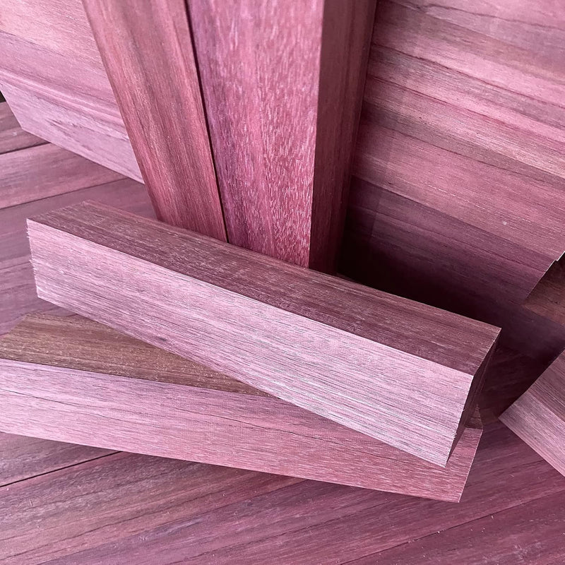 ECI Purple Heart Amaranth Kantel 40 x 300 mm Drechsel-Holz Ton Klang Violett Holz 300mm, 300mm