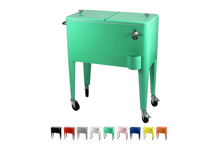 Kailua Cooler - Kühlbox, Kühlwagen, Getränkekühler Mint, Mint
