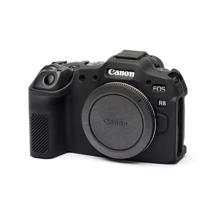 easyCover - Silikon Kameratasche - Schutz für Ihre Kamera - Canon R8 - Schwarz