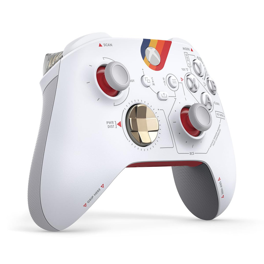 Xbox Wireless Controller - Starfield Limited Edition Rot, Weiss, Rot, Weiss