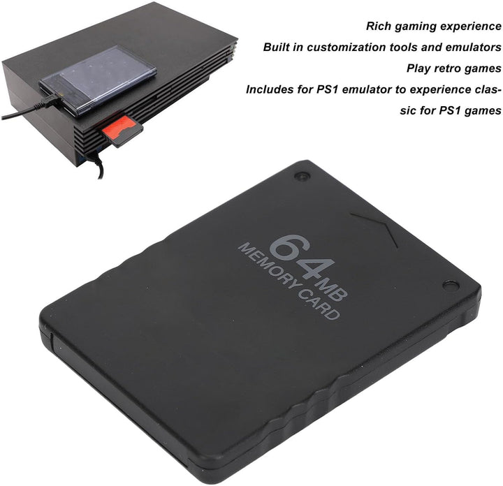 für PS1-Speicherkarte, Speicherkarte für PS1, 8 MB/16 MB/32 MB/64 MB Optionaler Speicherkartenstick