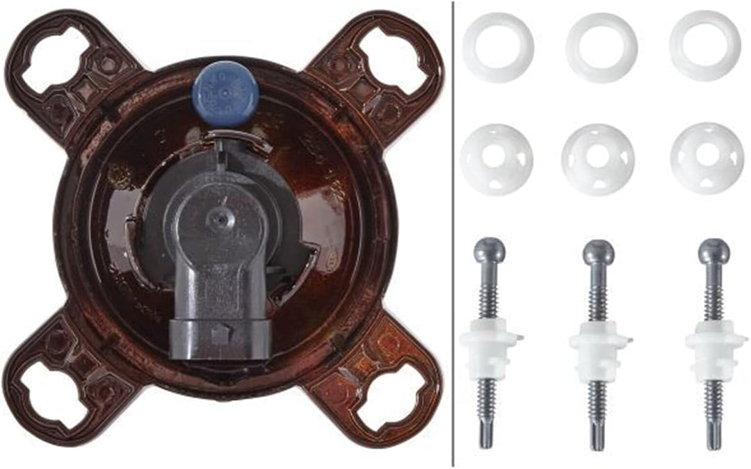 HELLA - DE/Halogen/FF-Hauptscheinwerfer - 90mm Performance - 12V - rund - Referenzzahl: 12.5 - Einba