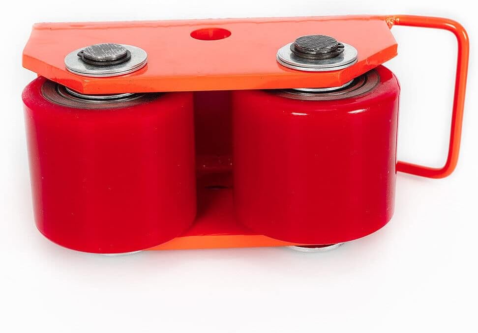 Möbeltransport Set, 2500 kg Transportfahrwerk Maschinent Panzerrollen Fahrwerk Rollen Roller Stück M