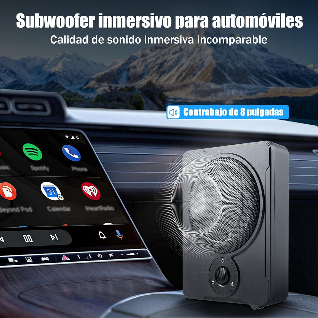 Unter Sitz Subwoofer für Autos 200W Subwoofer für Autos, Subsystem mit Integriertem Verstärker, High