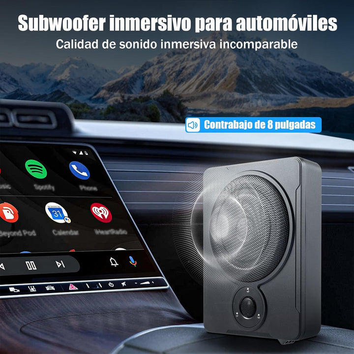 Unter Sitz Subwoofer für Autos 200W Subwoofer für Autos, Subsystem mit Integriertem Verstärker, High