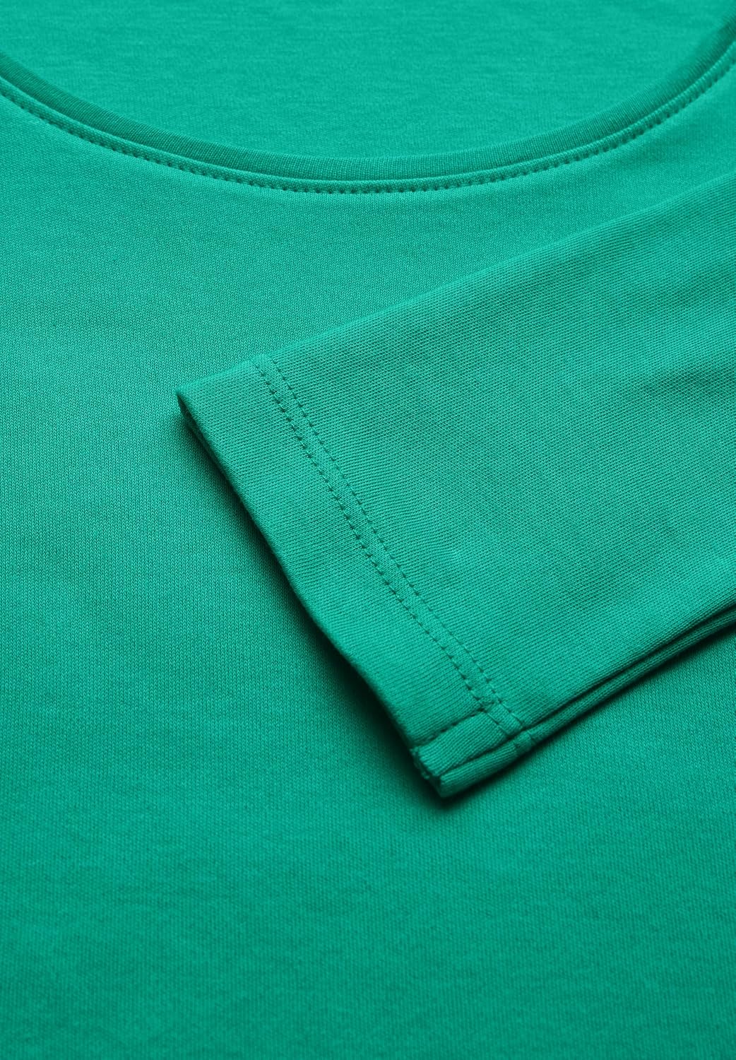 Cecil Damen Shirt mit Rundhals, XS Aventurine Green