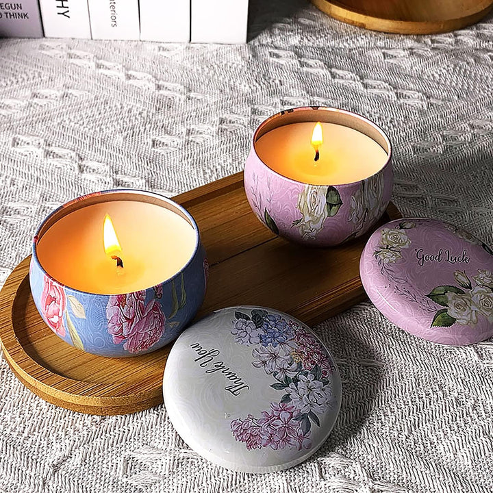 12 Stück DIY Kerzen Set kerzengläser mit 50 Kerzenkern Kerzen selber Machen Set kerzendosen leer mit