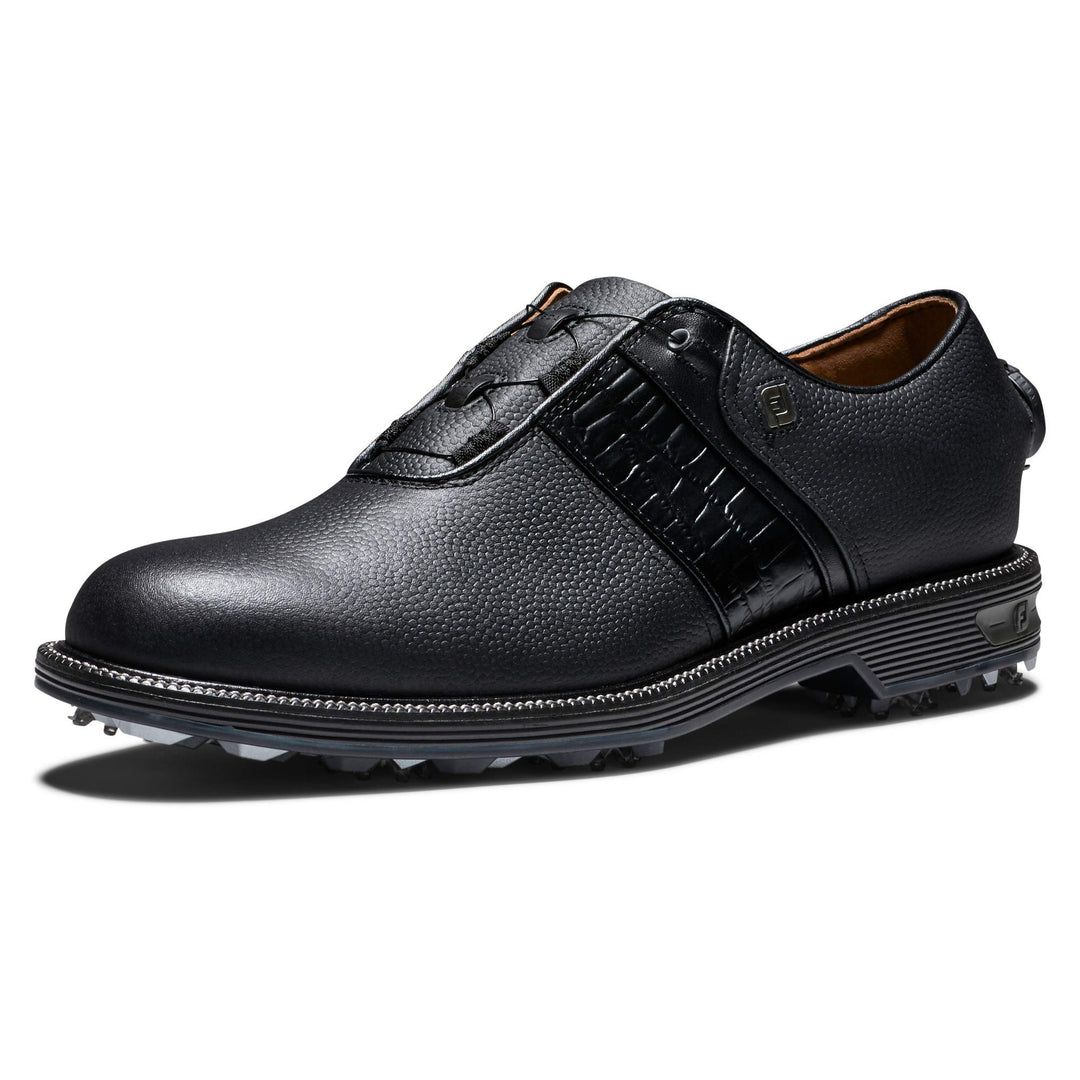 FootJoy Herren Serie Premiere-Packard Boa Golfschuh 39.5 EU X-Weit Schwarz, 39.5 EU X-Weit Schwarz