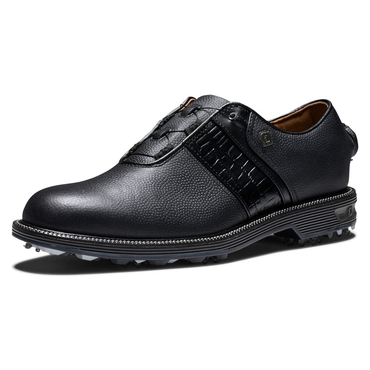 FootJoy Herren Serie Premiere-Packard Boa Golfschuh 39.5 EU X-Weit Schwarz, 39.5 EU X-Weit Schwarz