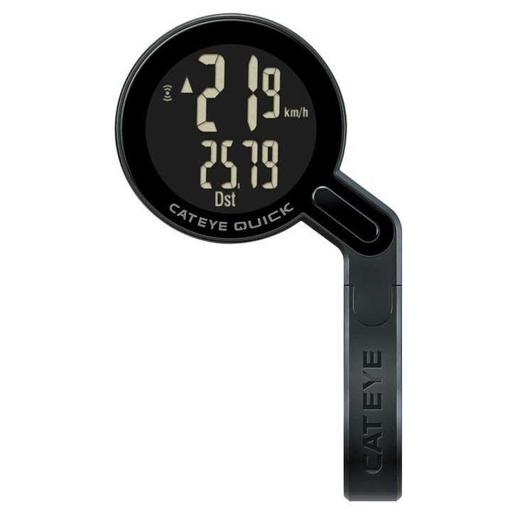 Cateye Computadora Quick Negra Uhr, Black (schwarz), Einheitsgrösse