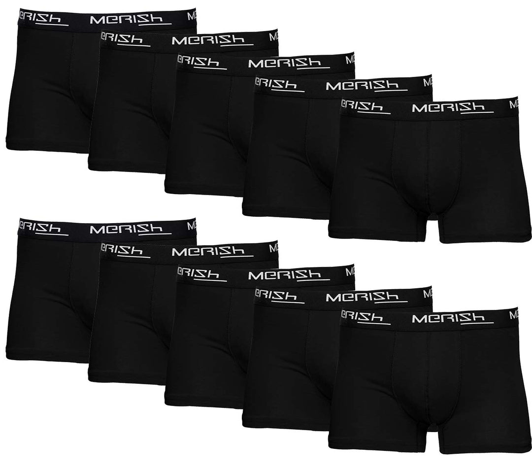 MERISH Boxershorts Herren 8er/12er Pack S-5XL Unterwäsche Unterhosen Männer Men Retroshorts New S 41