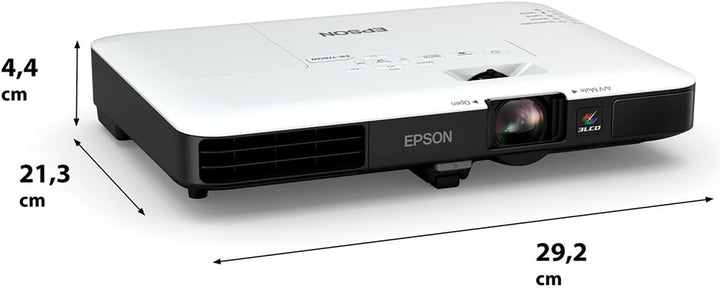 EPSON EB-1780W 3LCD WXGA Ultramobile Projektor 1280x800 16:10 3000 Lumen 1W Lautsprecher Ultra Mobil