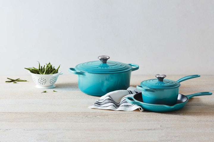 Le Creuset Signature Gusseisen-Bräter mit Deckel, Ø 22 cm, Rund, Für alle Herdarten und Induktion ge