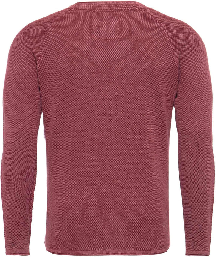 KEY LARGO Herren MST Thomas Pullover S Bordeaux Red (1303), S Bordeaux Red (1303)