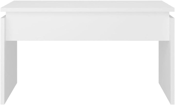Couchtisch Weiss 68x50x38 cm Spanplatte