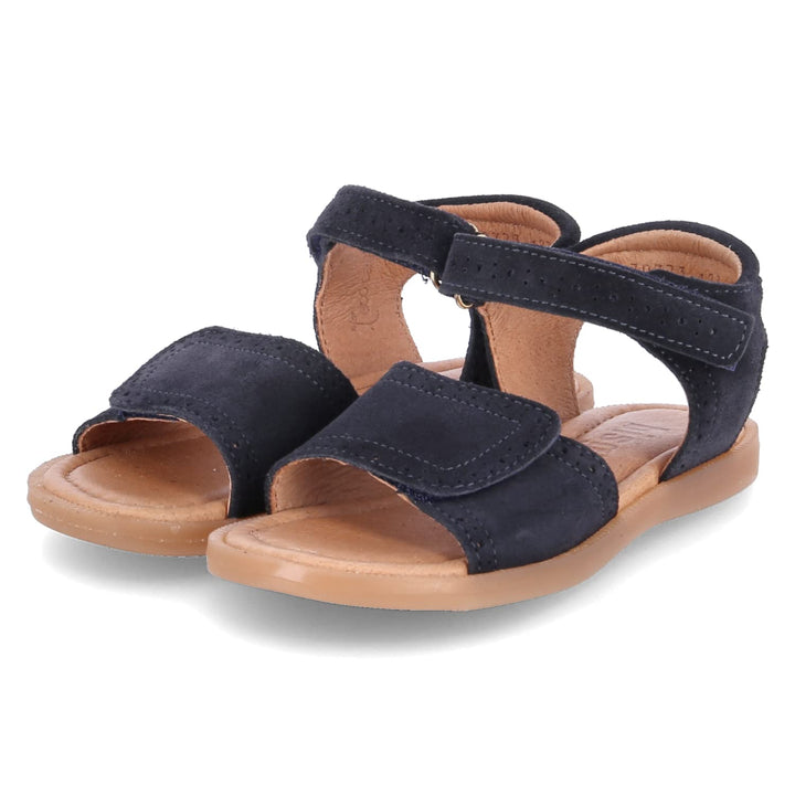 Bisgaard Mädchen Andrea SSandal 29 EU Navy, 29 EU Navy