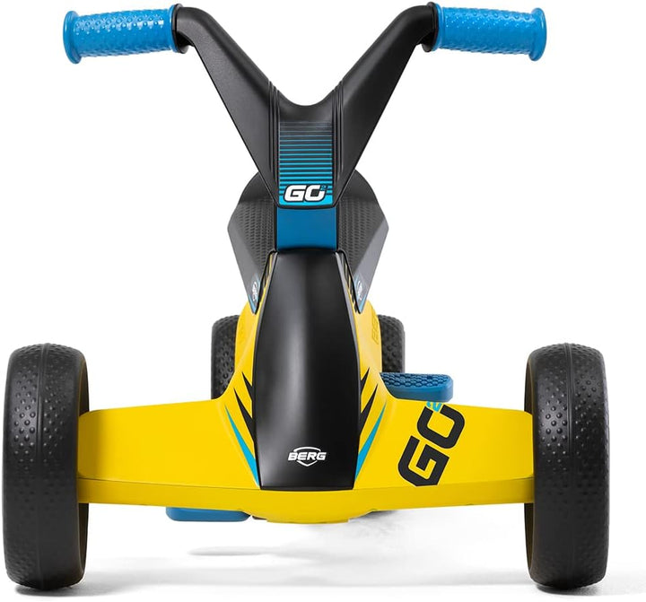 Berg GO² 2in1 Rutschauto, Rutscher und Laufrad, Kinderrutscher, Kinderauto mit Ausklappbare Pedale,