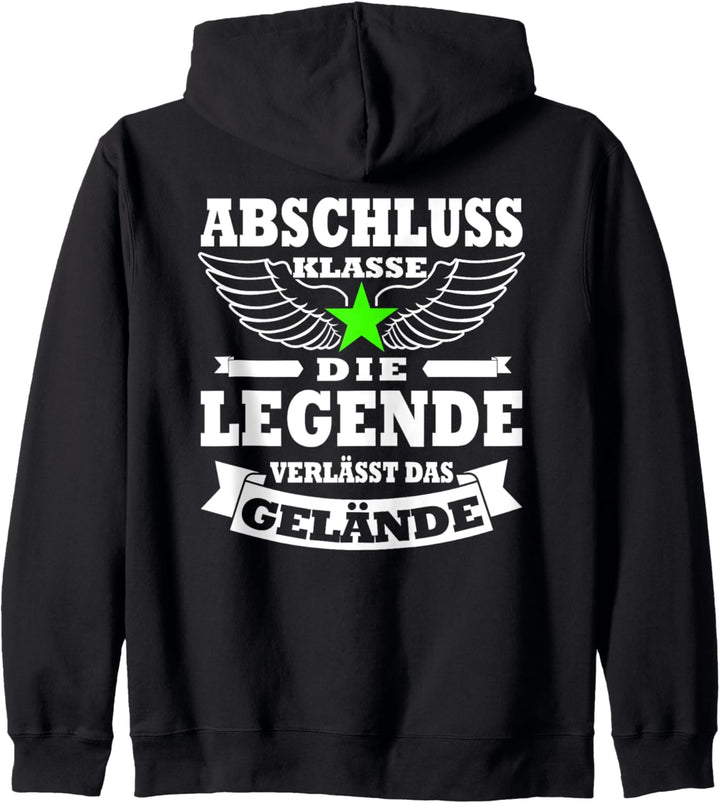 Abschlussklasse 2023 | Eine legende verlässt das Gelände Kapuzenjacke