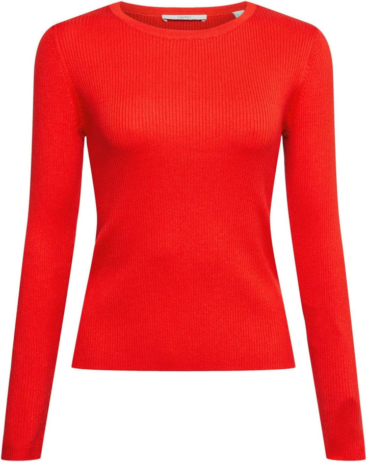 ESPRIT Damen Pullover XL 630/Red, XL 630/Red