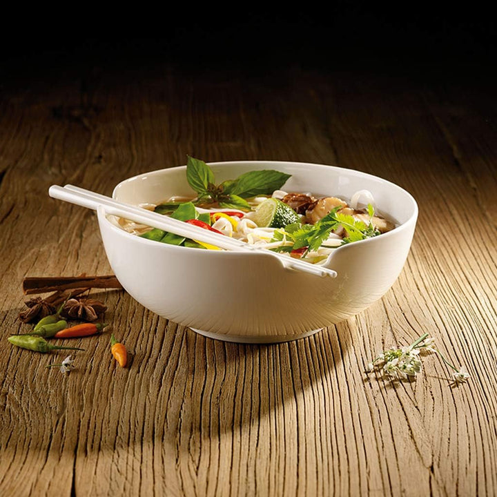 Villeroy & Boch Soup Passion Suppen BOL, Gross, Premium Porzellan, Weiss Single, Single