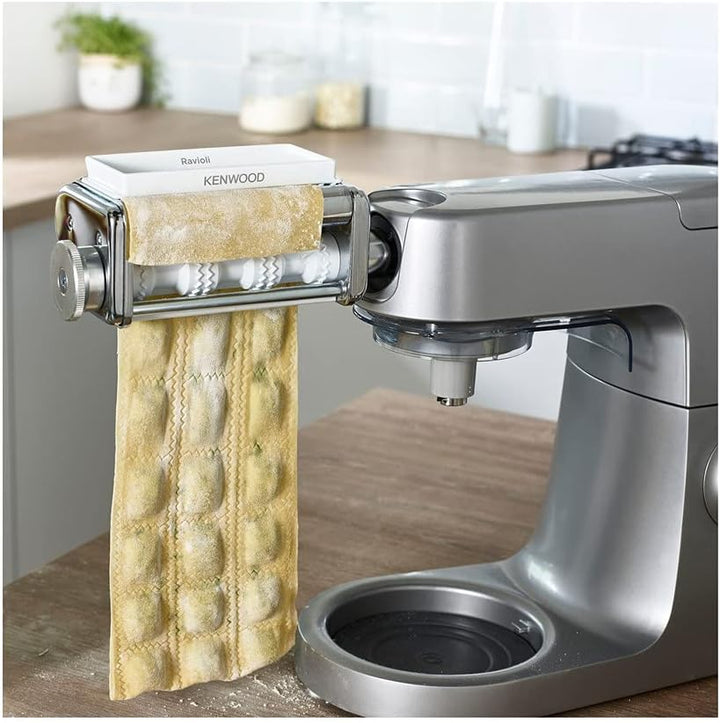 Kenwood Ravioli-Aufsatz KAX93.A0ME, Zubehör Küchenmaschinen, inkl. grossem Trichter, Fülllöffel &amp; Re