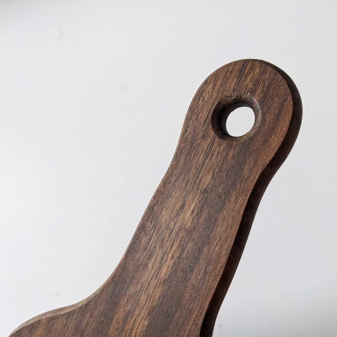 Sanelli Ambrogio 1731.000 Affettatartufi Ovangkol-aus Edelstahl mit Wellenschliff, Holz, Braun, 23.0
