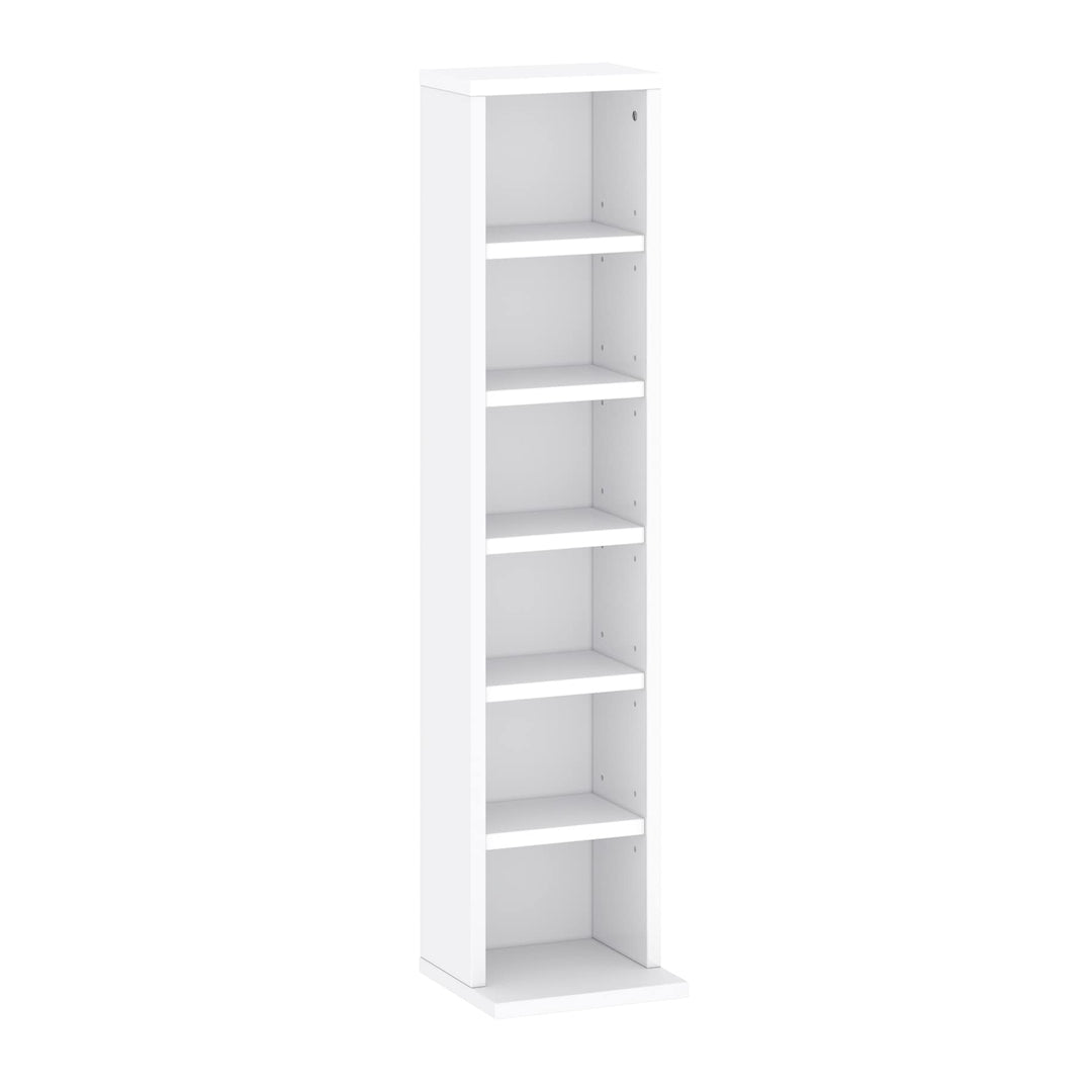 CD DVD Regal 102 CDs lub 36 DVDs/Blue Ray (Weiss, 20x21x91.8) Weiss 20 x 21 x 91.8, Weiss 20 x 21 x