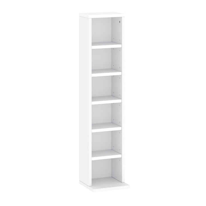 CD DVD Regal 102 CDs lub 36 DVDs/Blue Ray (Weiss, 20x21x91.8) Weiss 20 x 21 x 91.8, Weiss 20 x 21 x