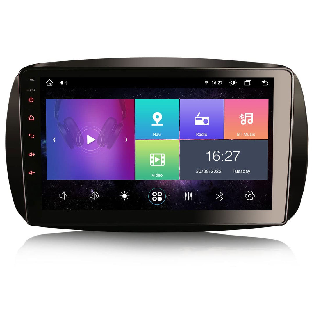Erisin 9 Zoll 8-Kern 4GB RAM 64GB ROM Android 11 Autoradio Bluetooth mit GPS Navi Für Mercedes-Benz