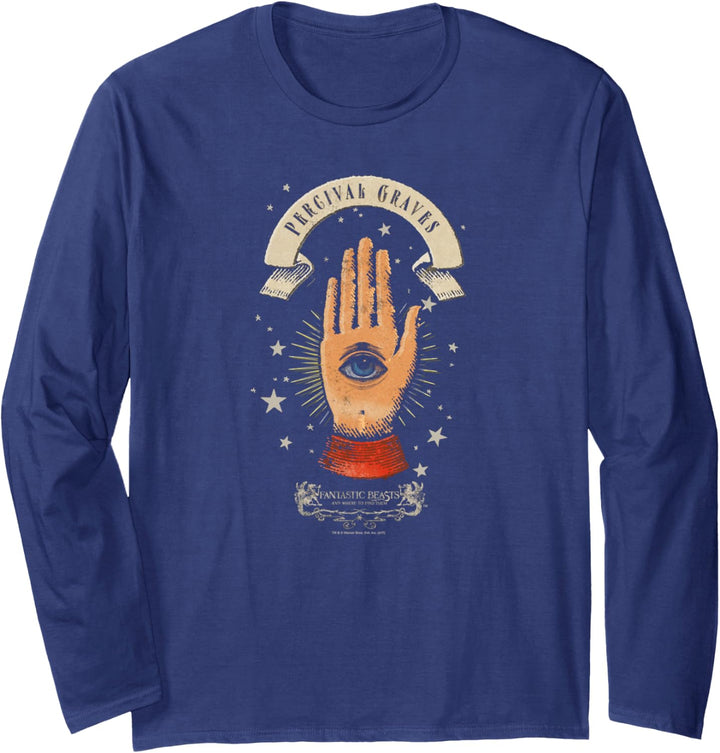 Fantastic Beasts and Where to Find Them Percival Graves Langarmshirt