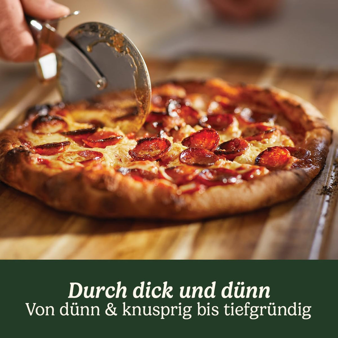 Cuisinart Pizzaofen | Für benutz im Innenbereich | Holzofengeschmack in 5 Minuten | Pizzaset enthalt