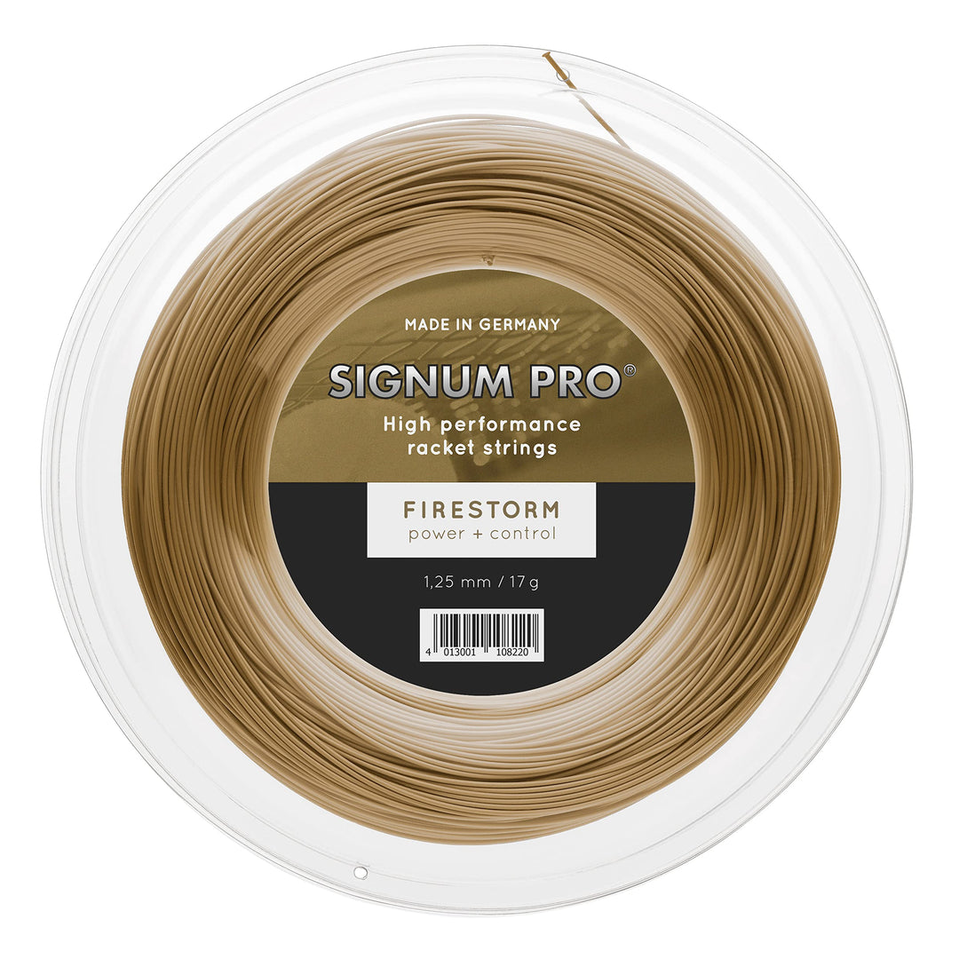 Signum Saitenrolle Firestorm, Gold Metallic, 200 m, 0255180242600010