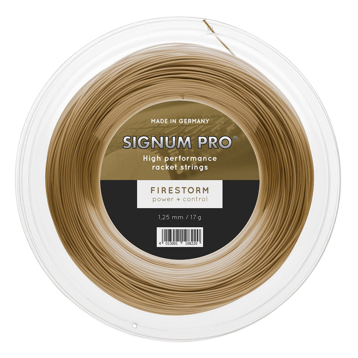 Signum Saitenrolle Firestorm, Gold Metallic, 200 m, 0255180242600010
