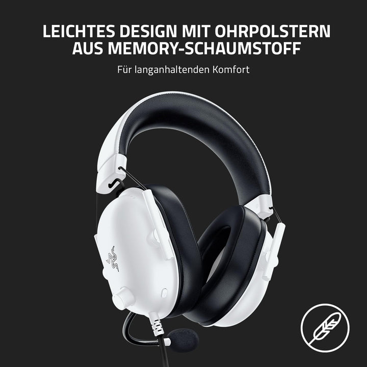 Razer BlackShark V2 X - Multi-Plattform kabelgebundenes Esports-Headset (Triforce 50mm Treiber, Erwe