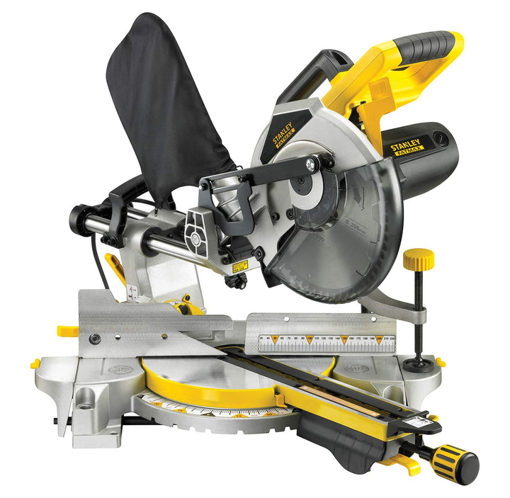 Stanley FatMax Paneelsäge FME720 (2.000 Watt, 254 mm, mit Laser-Linienführung, 2 ausziehbare Materia