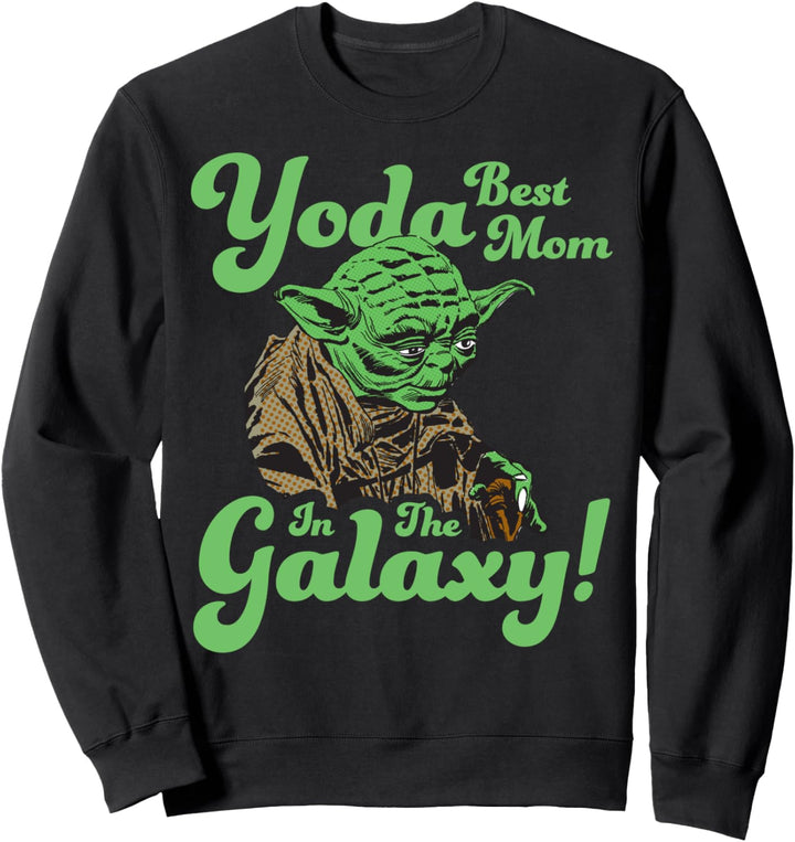 Star Wars Muttertag Yoda Best Mom In The Galaxy Sweatshirt