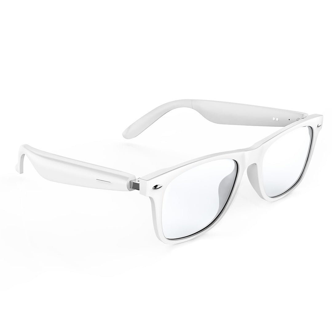 Smart Glasses Kopfhörer, Schutzbrille mit Bluetooth-Lautsprecher, UV-Schutz & Blaulichtfilter, Sprac