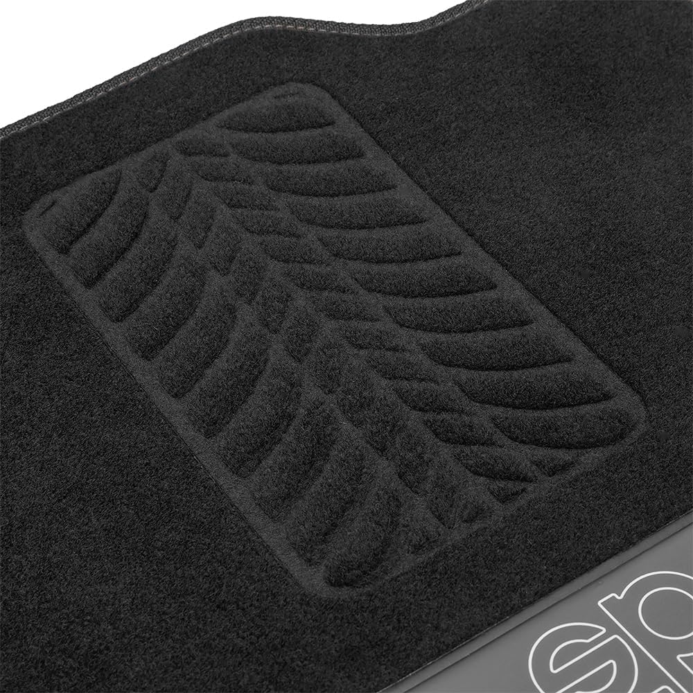 Sparco Teppichboden F510 Schwarz/Grau Teppichboden TEPPICH F510 GRAU, TEPPICH F510 GRAU