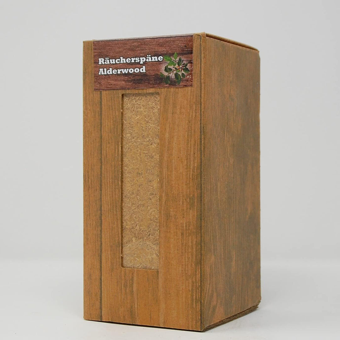 Landree Räucherspäne, Erle - 1,5L-Box, feine Körnung, Qualitätsgeprüft direkt vom Hersteller aus Sch