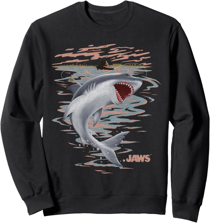 Jaws Catch Of The Day Portrait Sweatshirt
