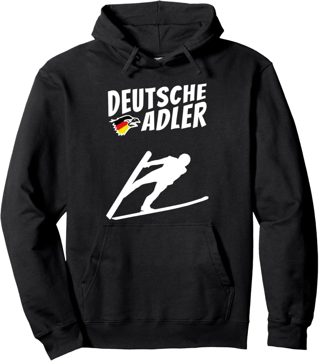 Skispringen Deutschland Deutsche Adler Skispringer Pullover Hoodie