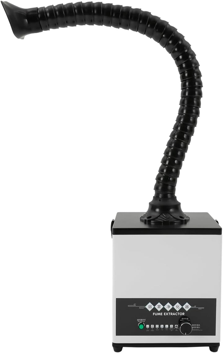 Lötrauchabsorber Lötrauchabsaugung 100W 0-225 m³/h Tragbares Schweissen Mobiler Rauchabzug mit 3-Stu