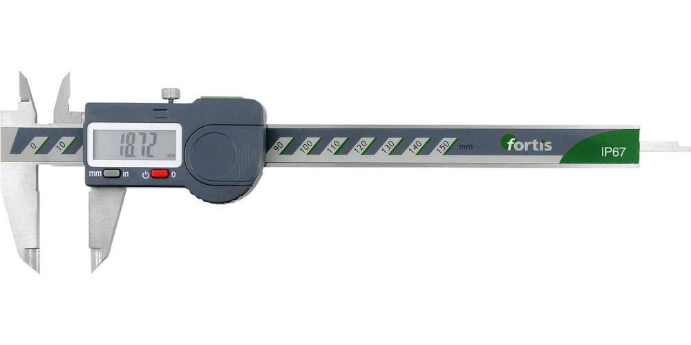 Fortis Messschieber digital 150/0,01mm IP67 FORTIS