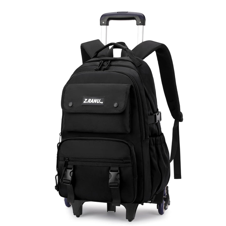 Trolley Rucksack mit Rollen Teens Trolley Rucksack Kinder Schulrucksack Schulranzen mit Rollen Jungs