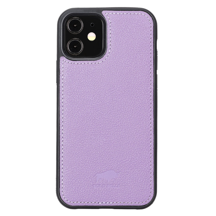 Solo Pelle Lederhülle für das iPhone 12/12 Pro in 6.1 Zoll Stanford Case Leder Hülle Ledertasche Bac