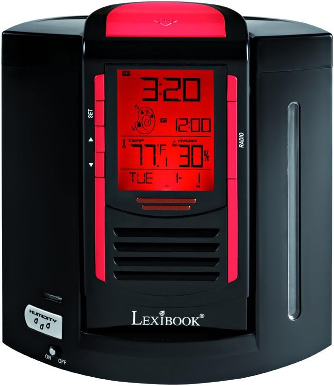 Lexibook - RL2000 - Radiowecker mit Luftbefeuchter